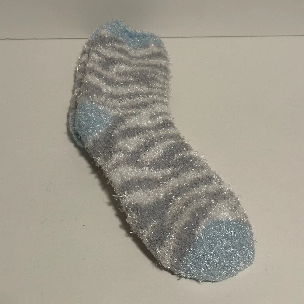 Collection of 3 Pairs of Fuzzy Socks Size 9-11